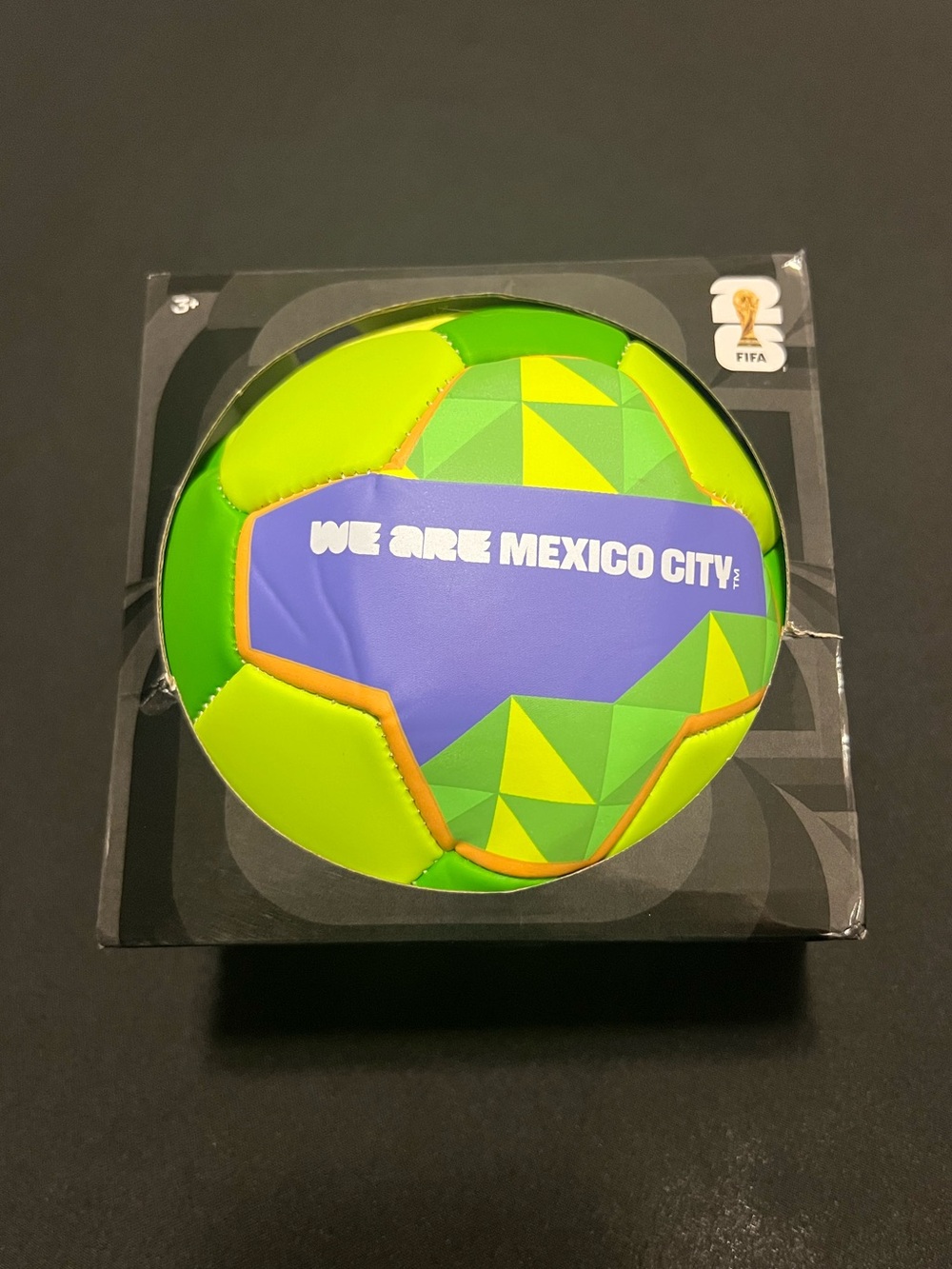 Official FIFA World Cup 2026 Mexico City Mini Soccer Ball Size 1 Capelli Sport